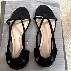 Calvin Klein Flat Suede Sandal
